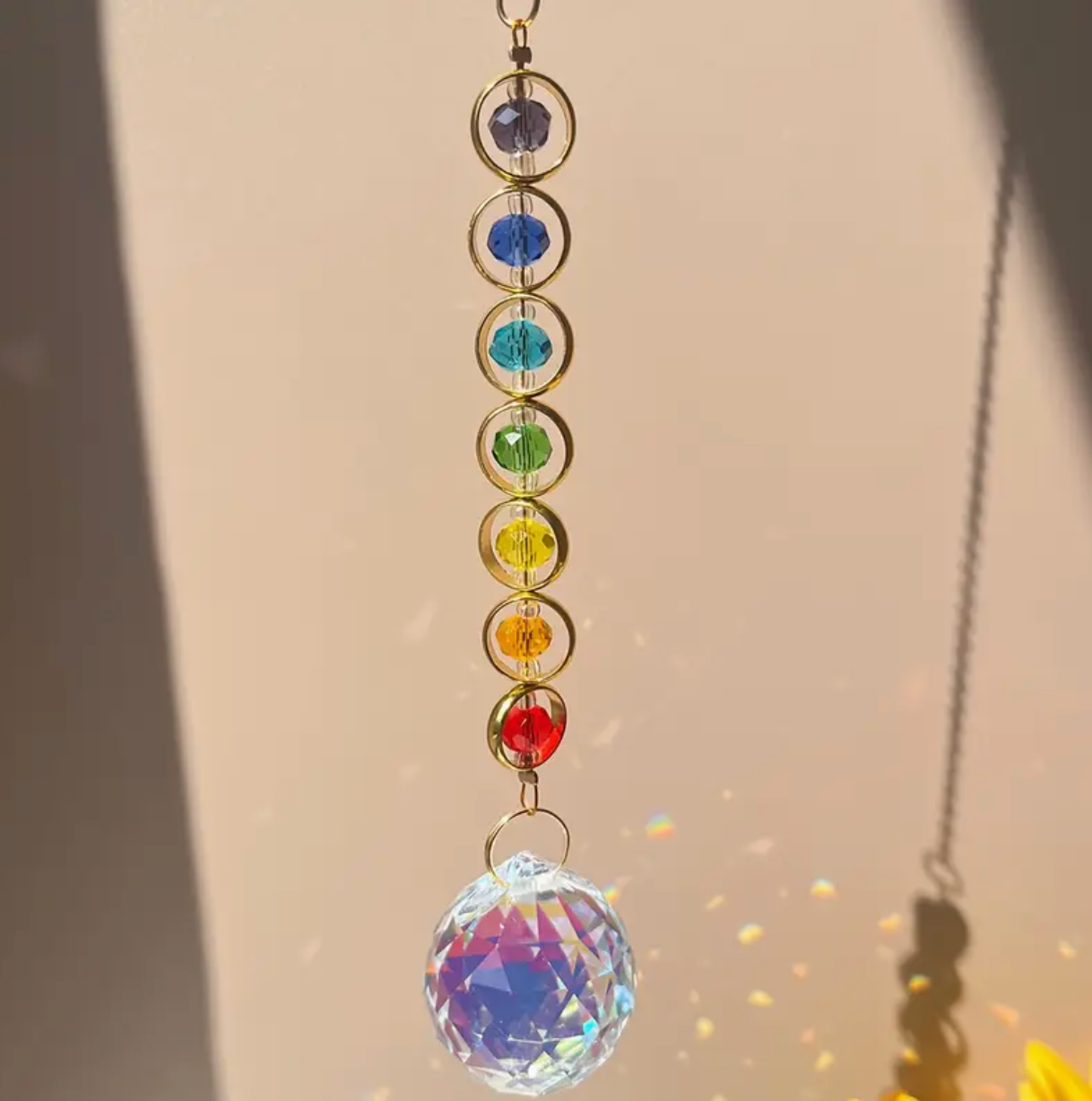 Rainbow Crystal Suncatcher
