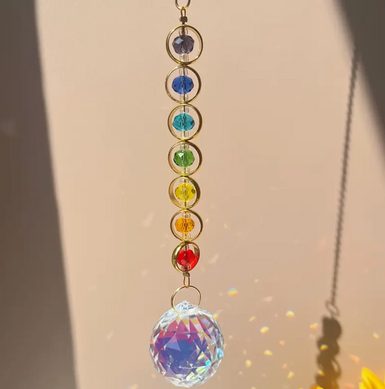 Rainbow Crystal Suncatcher