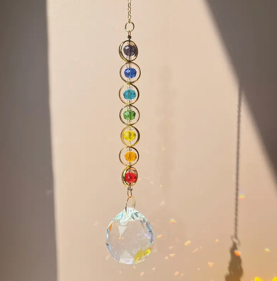 Rainbow Crystal Suncatcher