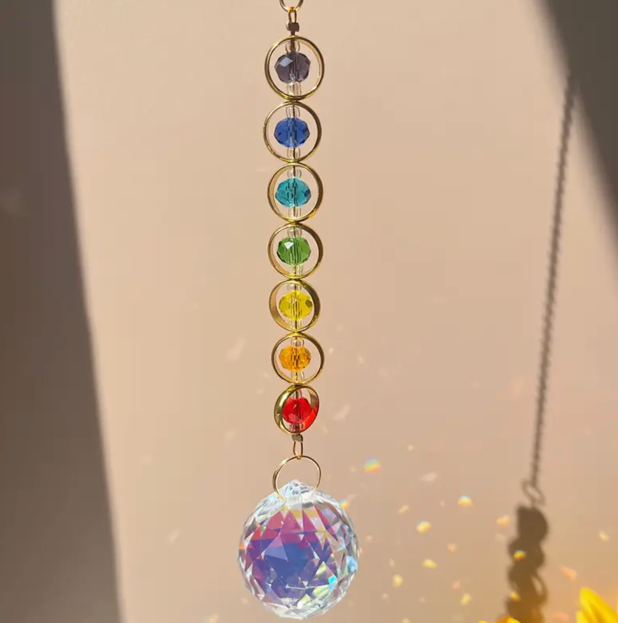Rainbow Crystal Suncatcher