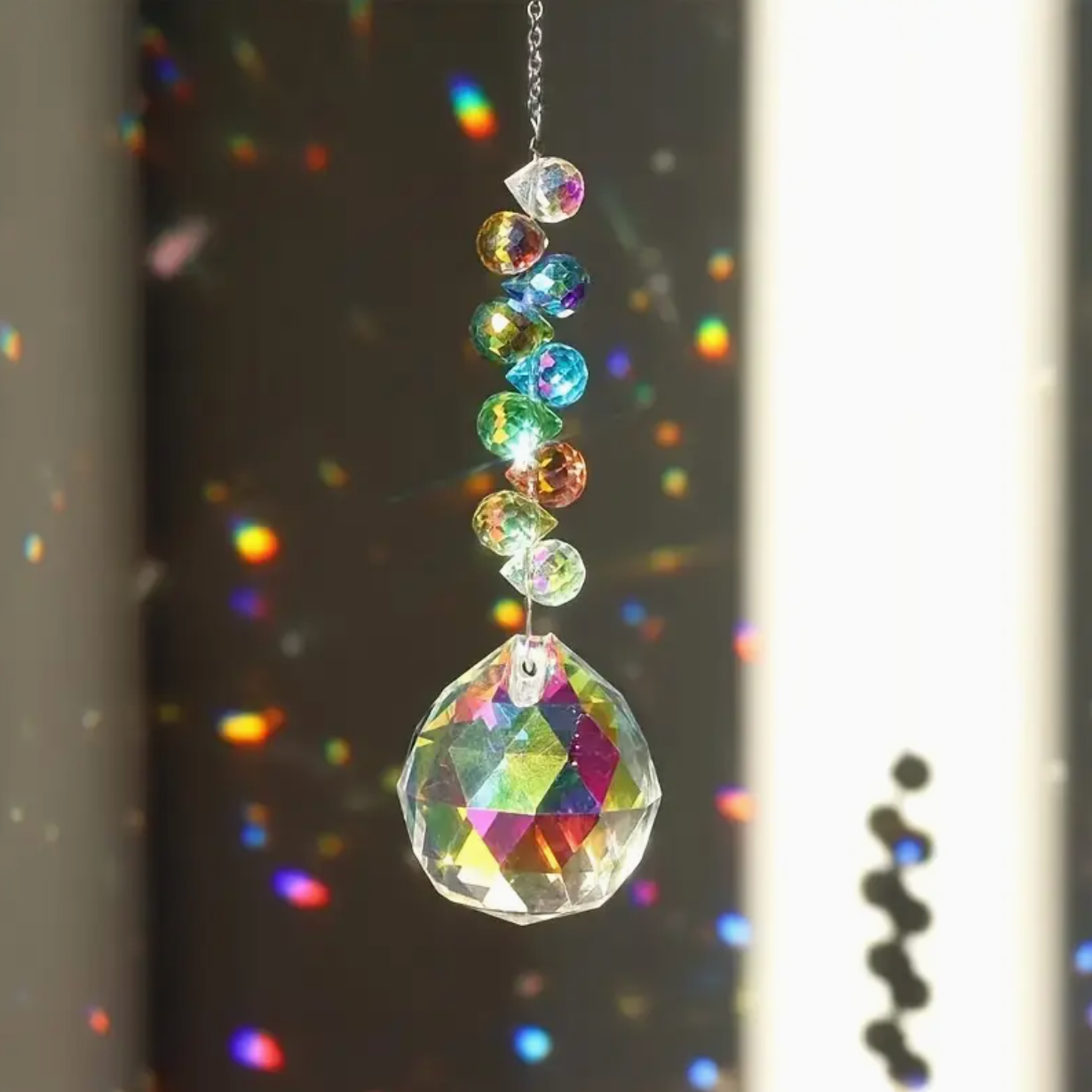 Bead Crystal Suncatcher