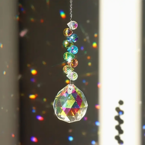 Bead Crystal Suncatcher