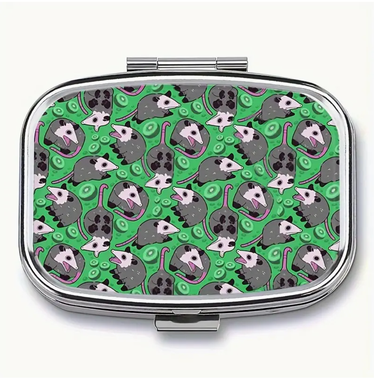 Opossum Themed Pill Box