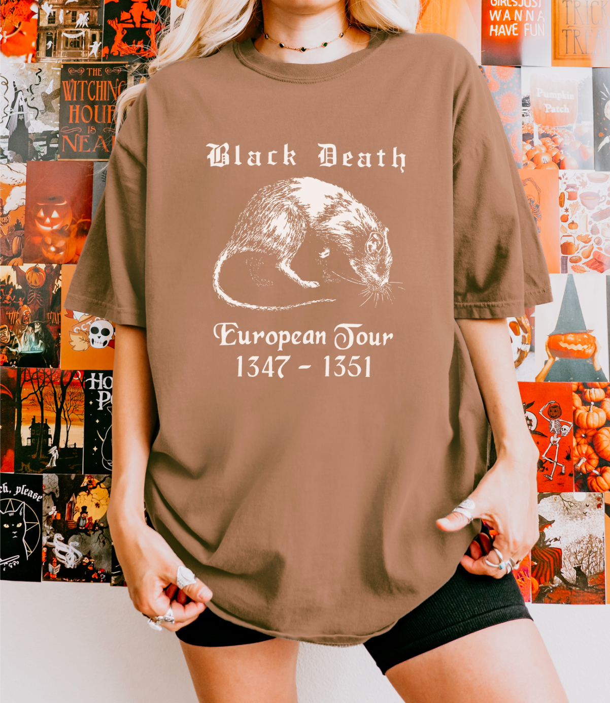 Black Death European Tour Unisex Tee