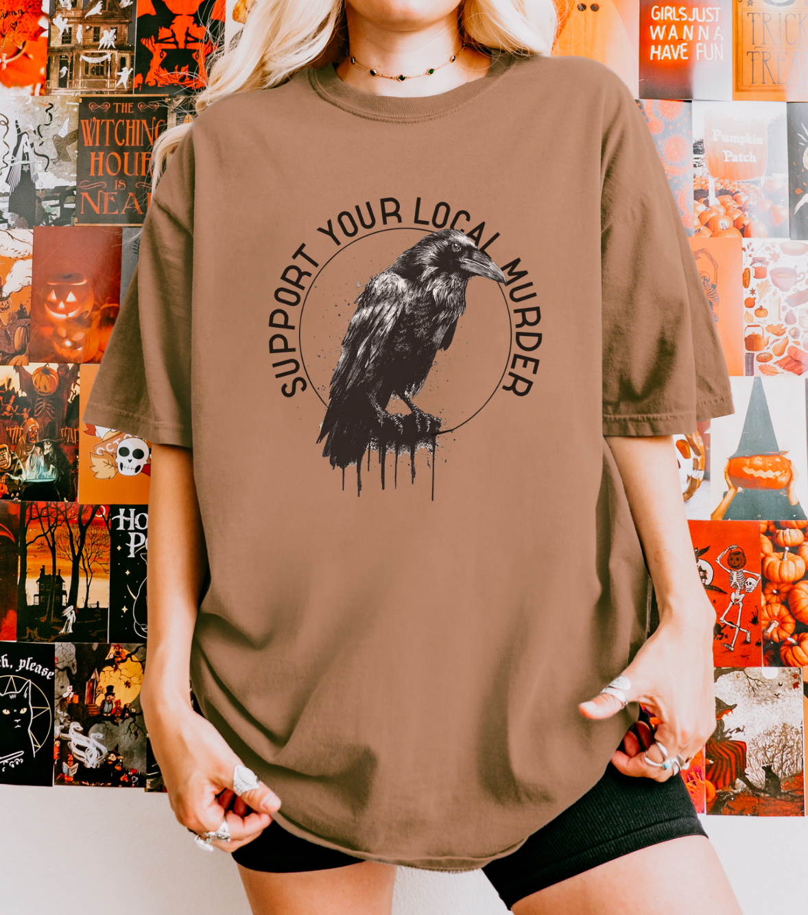 Support Your Local Murder Unisex Tee