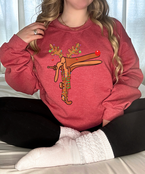 Holiday Speculum Unisex Sweatshirt