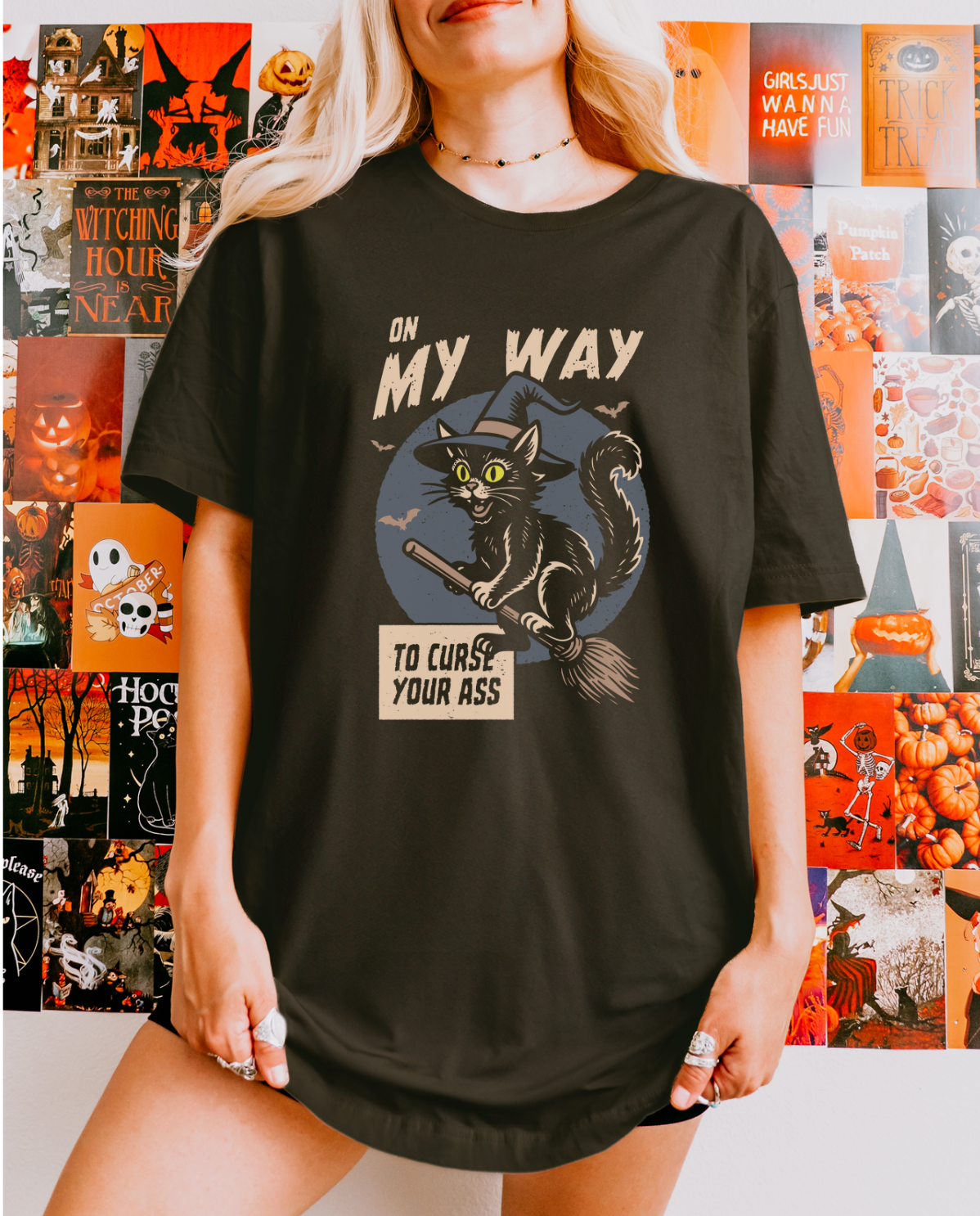 On My Way To Curse Your Ass Unisex Tee
