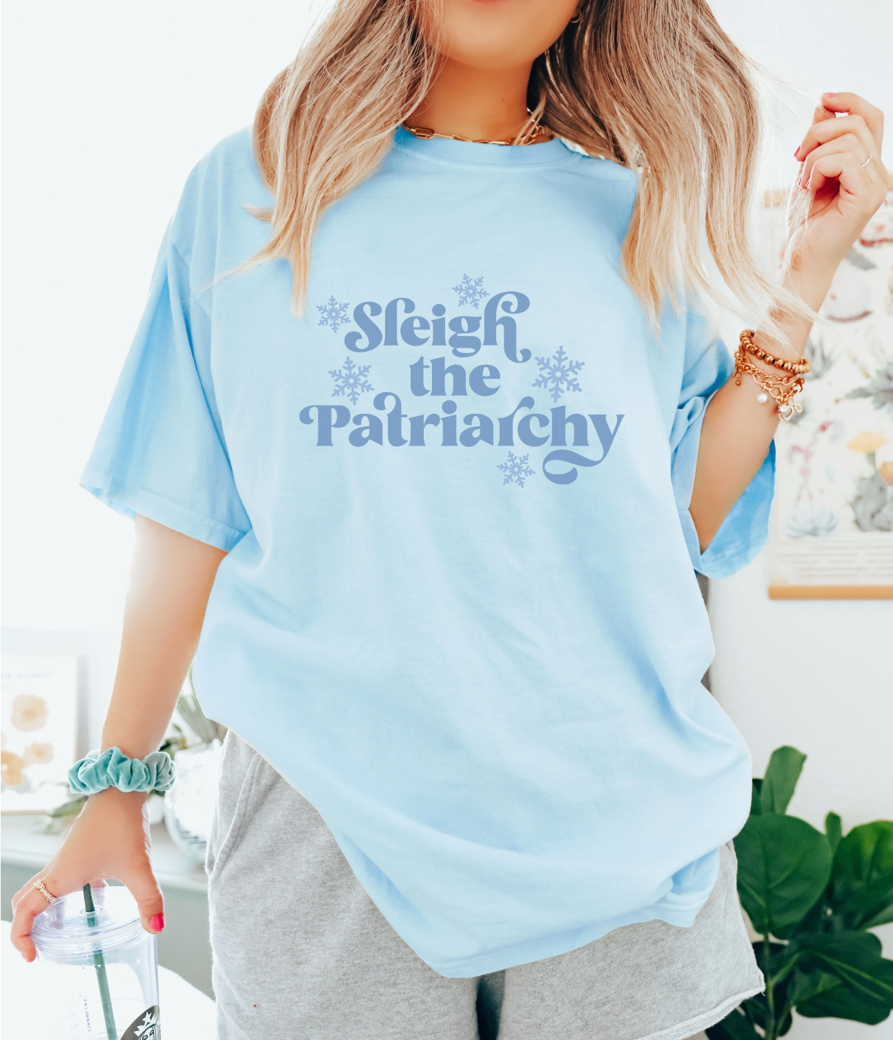 Sleigh The Patriarchy Unisex Tee
