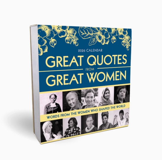 2026 Great Quotes from Great Women Boxed Calendar