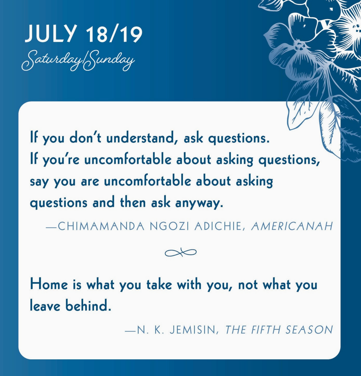 2026 Great Quotes from Great Women Boxed Calendar