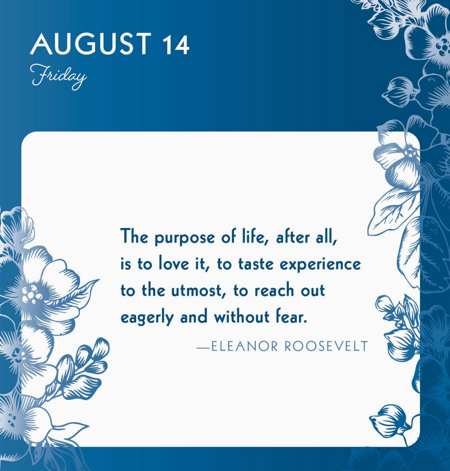 2026 Great Quotes from Great Women Boxed Calendar