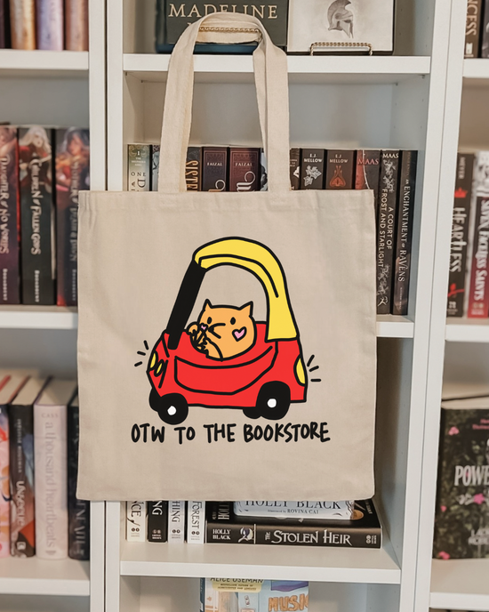 OTW To The Bookstore Tote Bag