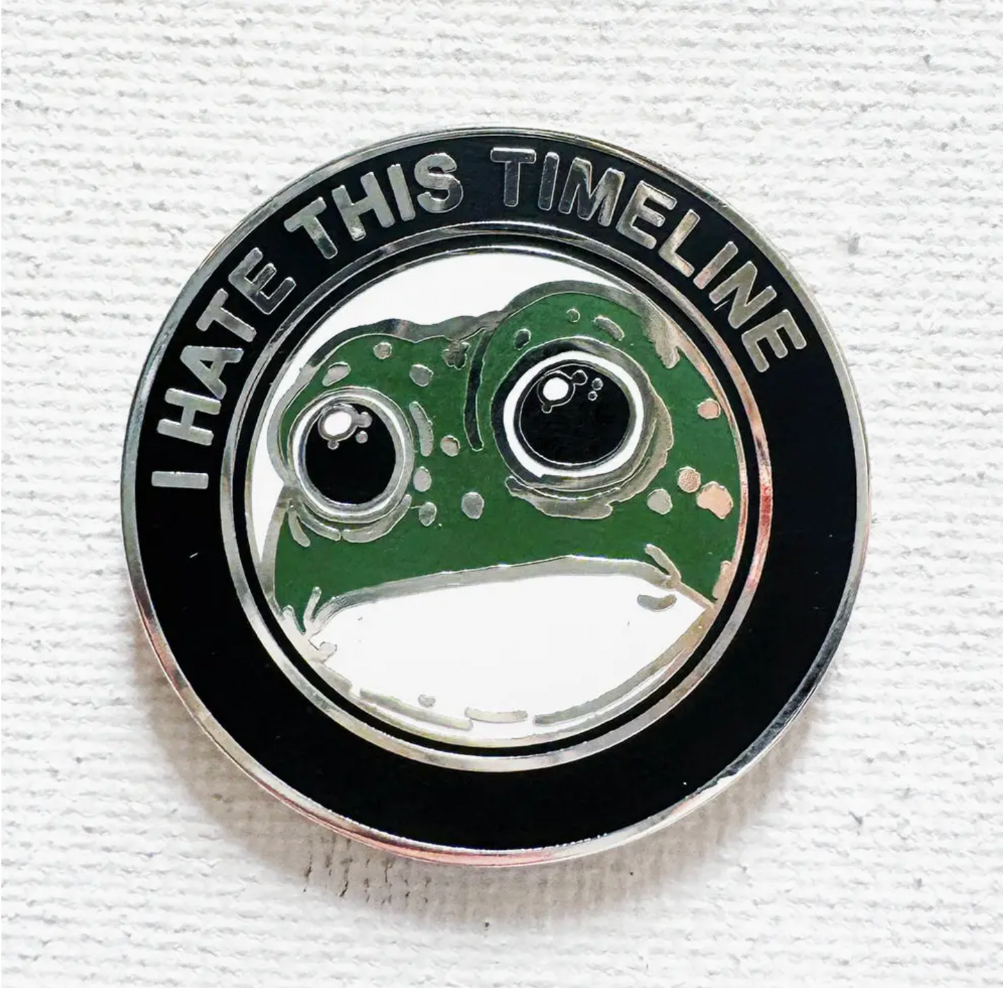 I Hate This Timeline Pin