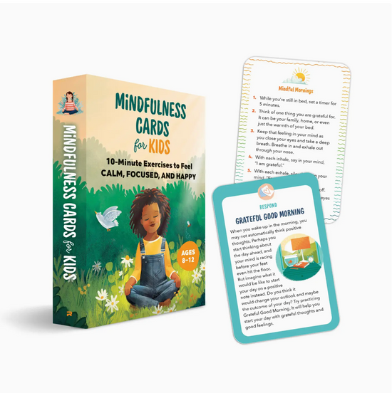 Mindfulness Cards For Kids Deck