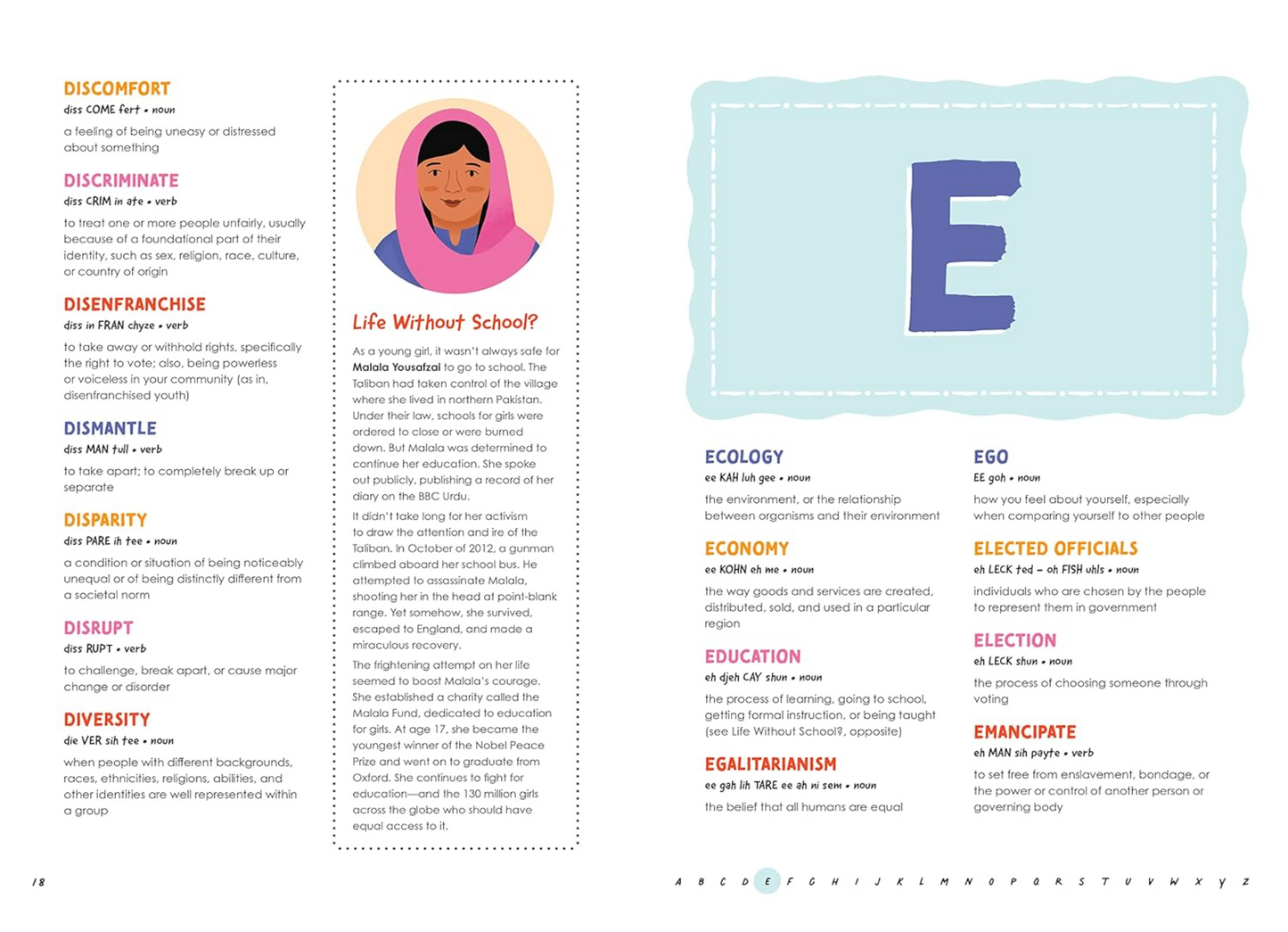 The Young Activist's Dictionary of Social Justice: Developed by a Team of Antibias, Anti-Racism Educators and LGBTQ+ Advocates