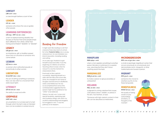 The Young Activist's Dictionary of Social Justice: Developed by a Team of Antibias, Anti-Racism Educators and LGBTQ+ Advocates