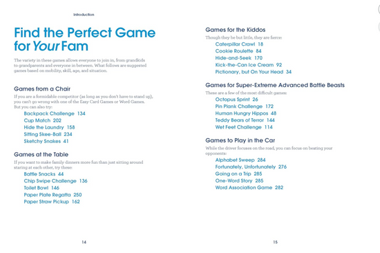 Family Face Off Book