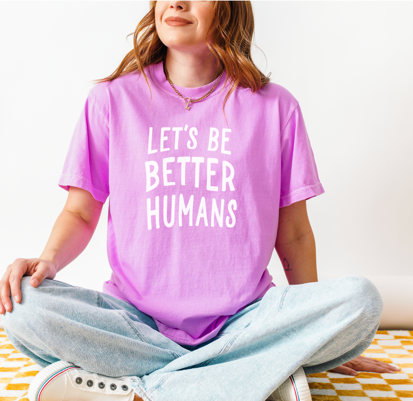 Let's Be Better Humans Unisex Tee