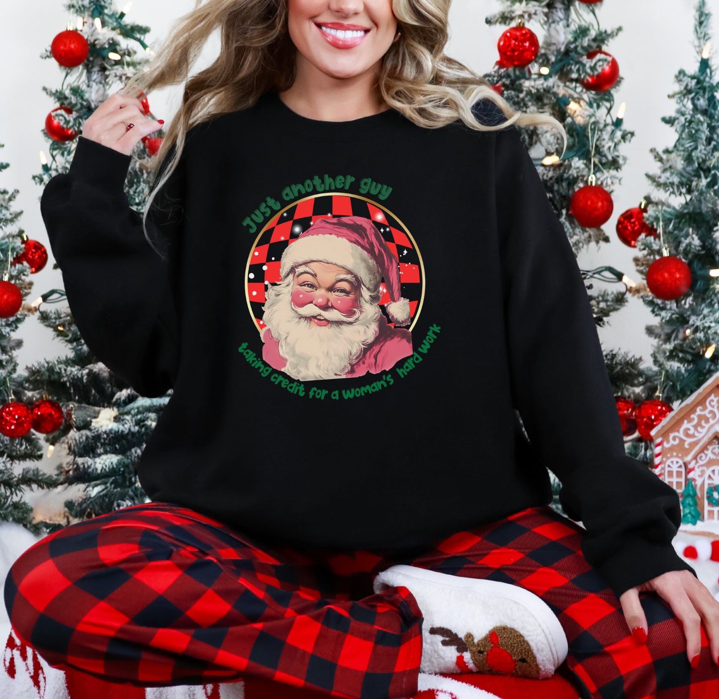 Just Another Guy Taking Credit For A Woman's Hard Work Unisex Sweatshirt