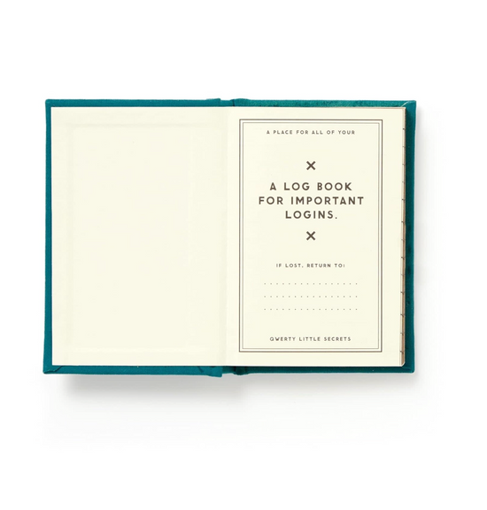 Tiny Definitely Not My Passwords Diary