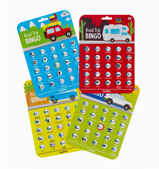 On the Way Games Road Trip Bingo, Travel Game (1 piece)
