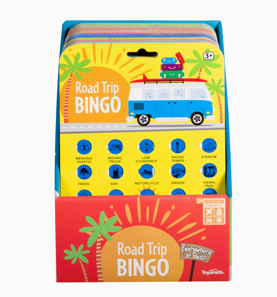 On the Way Games Road Trip Bingo, Travel Game (1 piece)