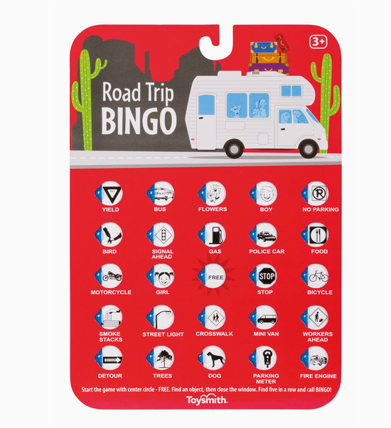 On the Way Games Road Trip Bingo, Travel Game (1 piece)