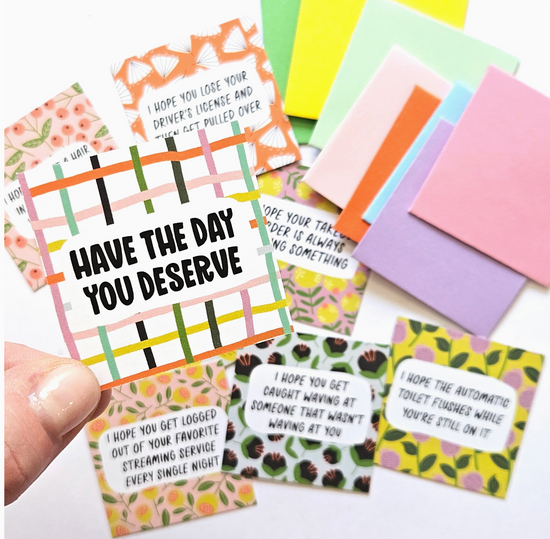 Teeny Weenies Cards - 8 pack