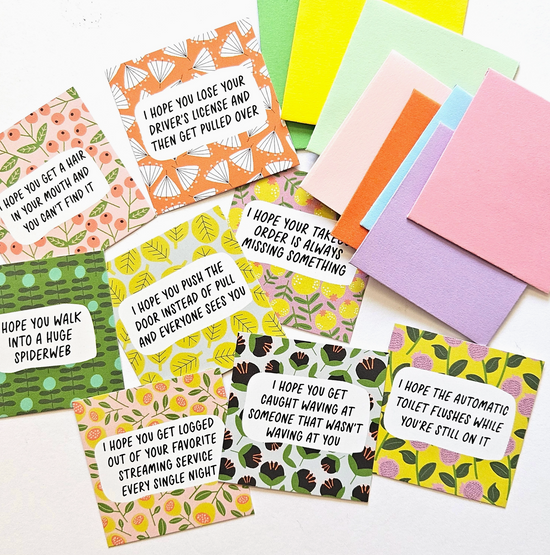 Teeny Weenies Cards - 8 pack