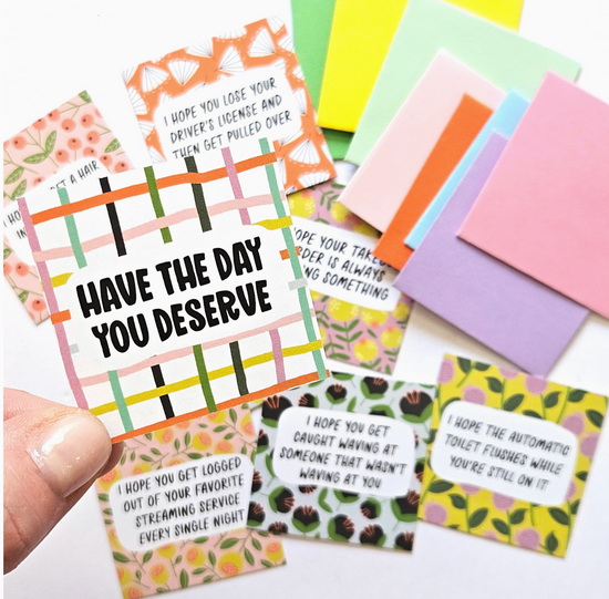 Teeny Weenies Cards - 8 pack