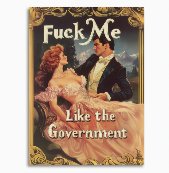 Fuck Me Like The Government Card