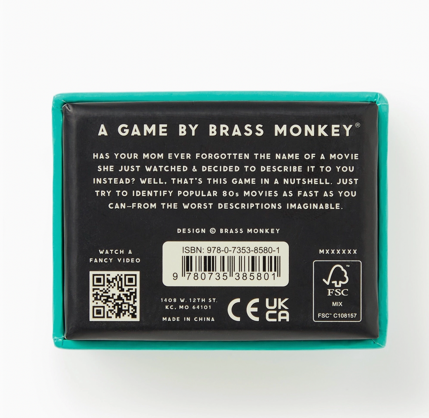 Brass Monkey Mini Poorly Explained Movies - 80s Edition