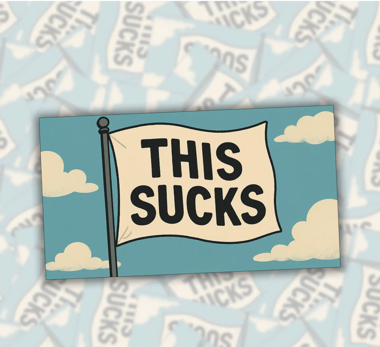 This Sucks Bumper Sticker