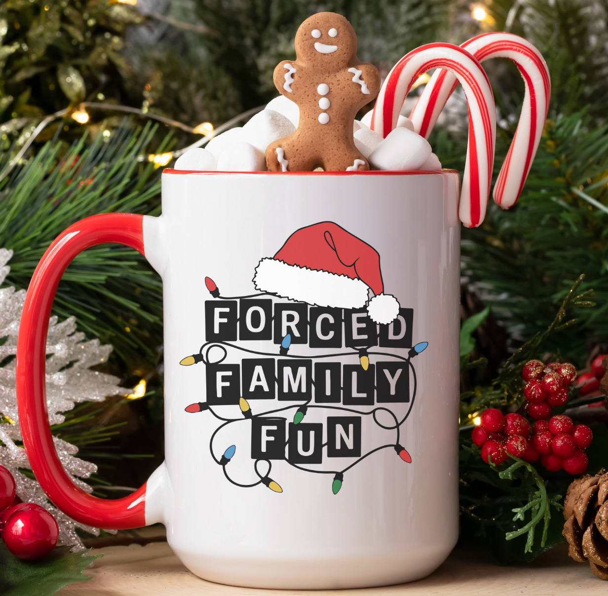 Forced Family Fun 15 oz Mug