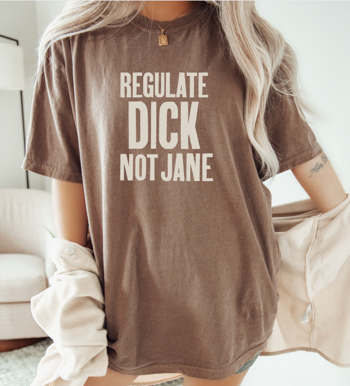 Regulate Dick Not Jane Unisex Tee