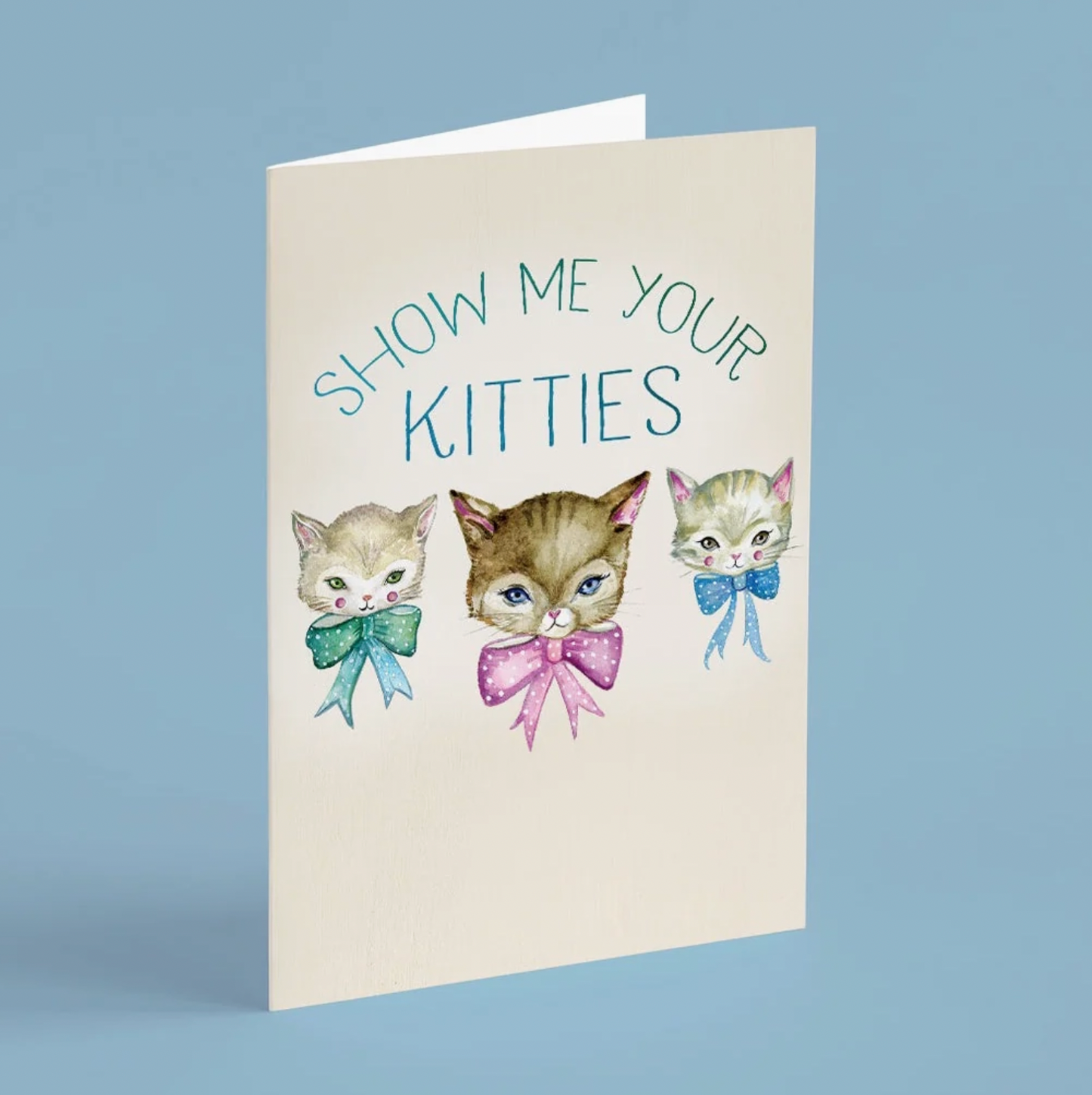 Show Me Your Kitties Card