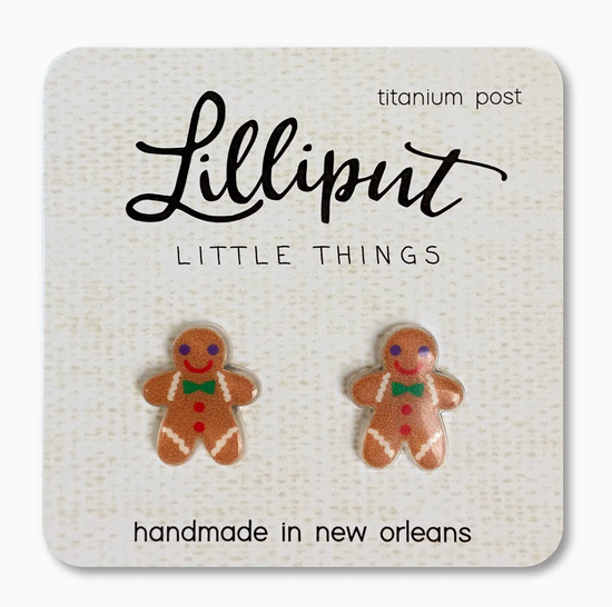 Gingerbread Earrings