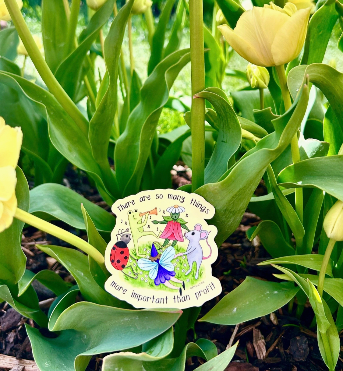 There Are So Many Things More Important Than Profit Sticker