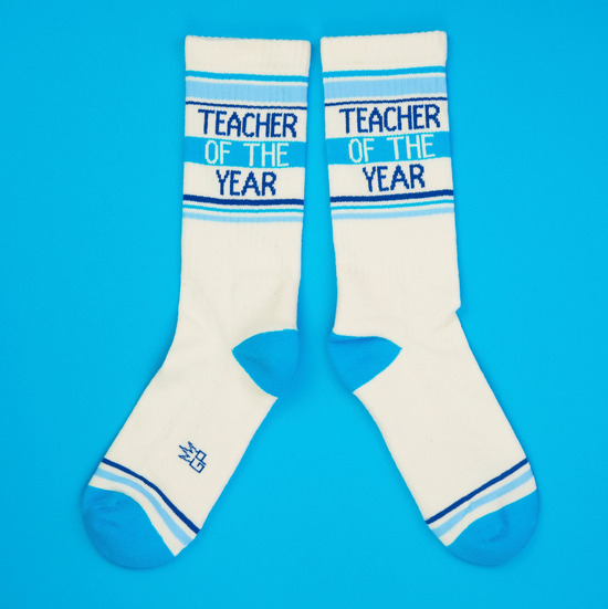 Teacher Of The Year Socks