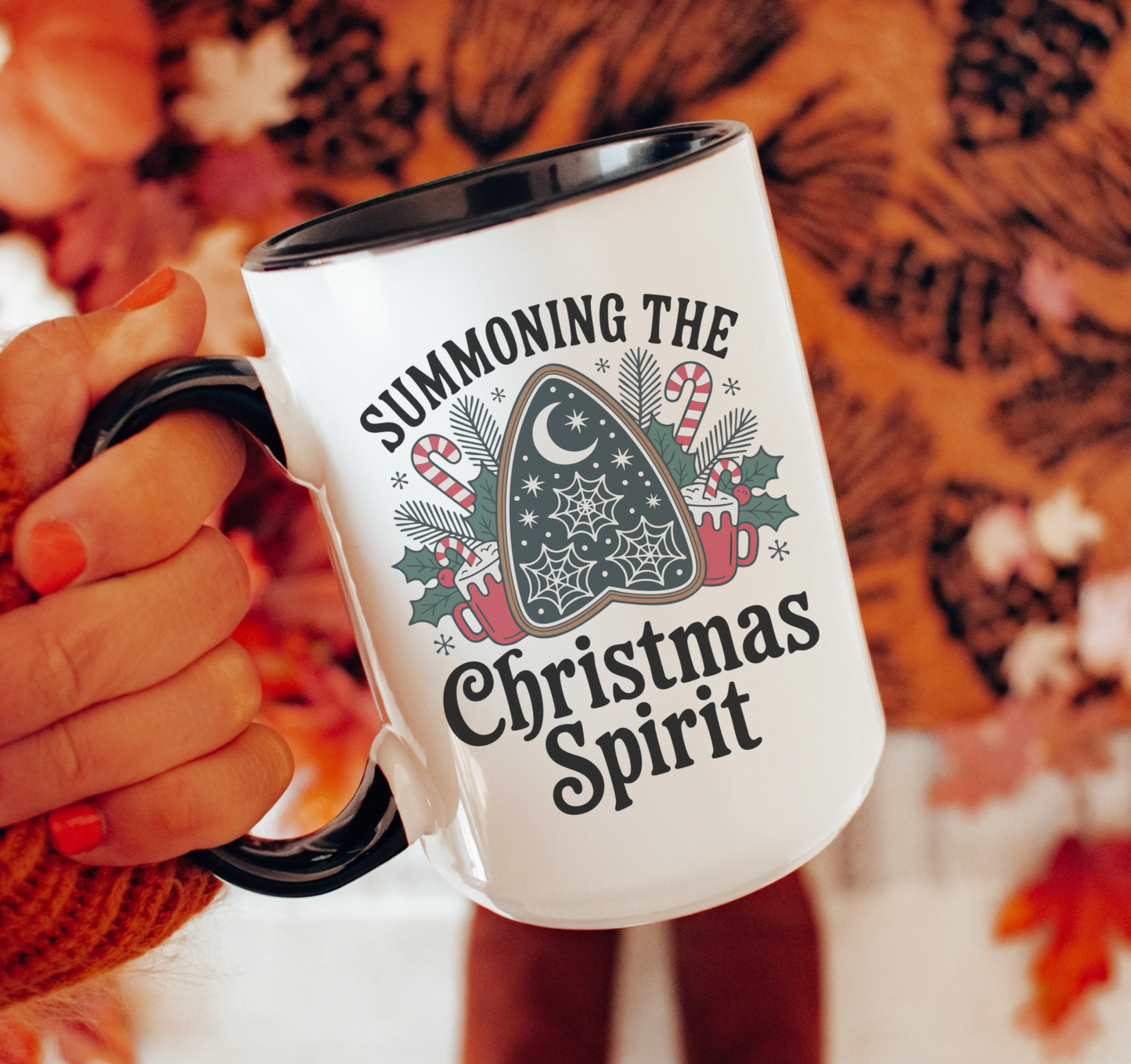 Summoning The Christmas Spirit 15 oz Mug