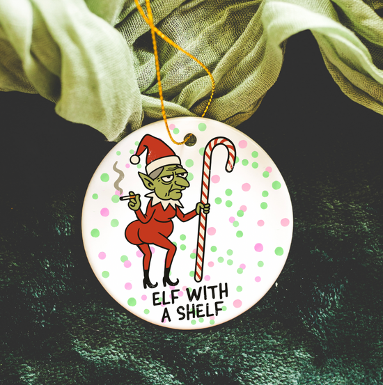 Elf With A Shelf Ornament
