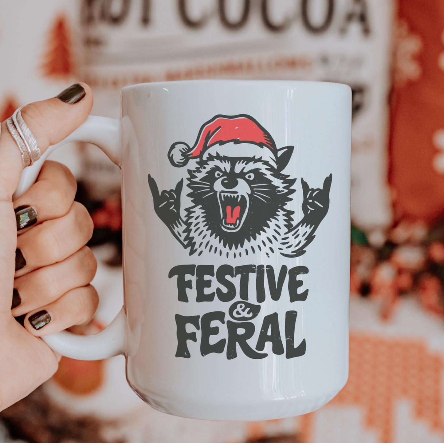 Festive & Feral 15 oz Mug