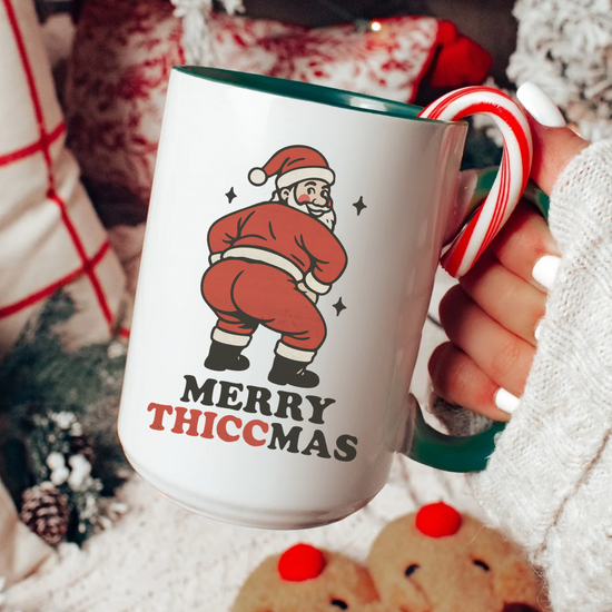 Merry Thiccmas 15 oz Mug
