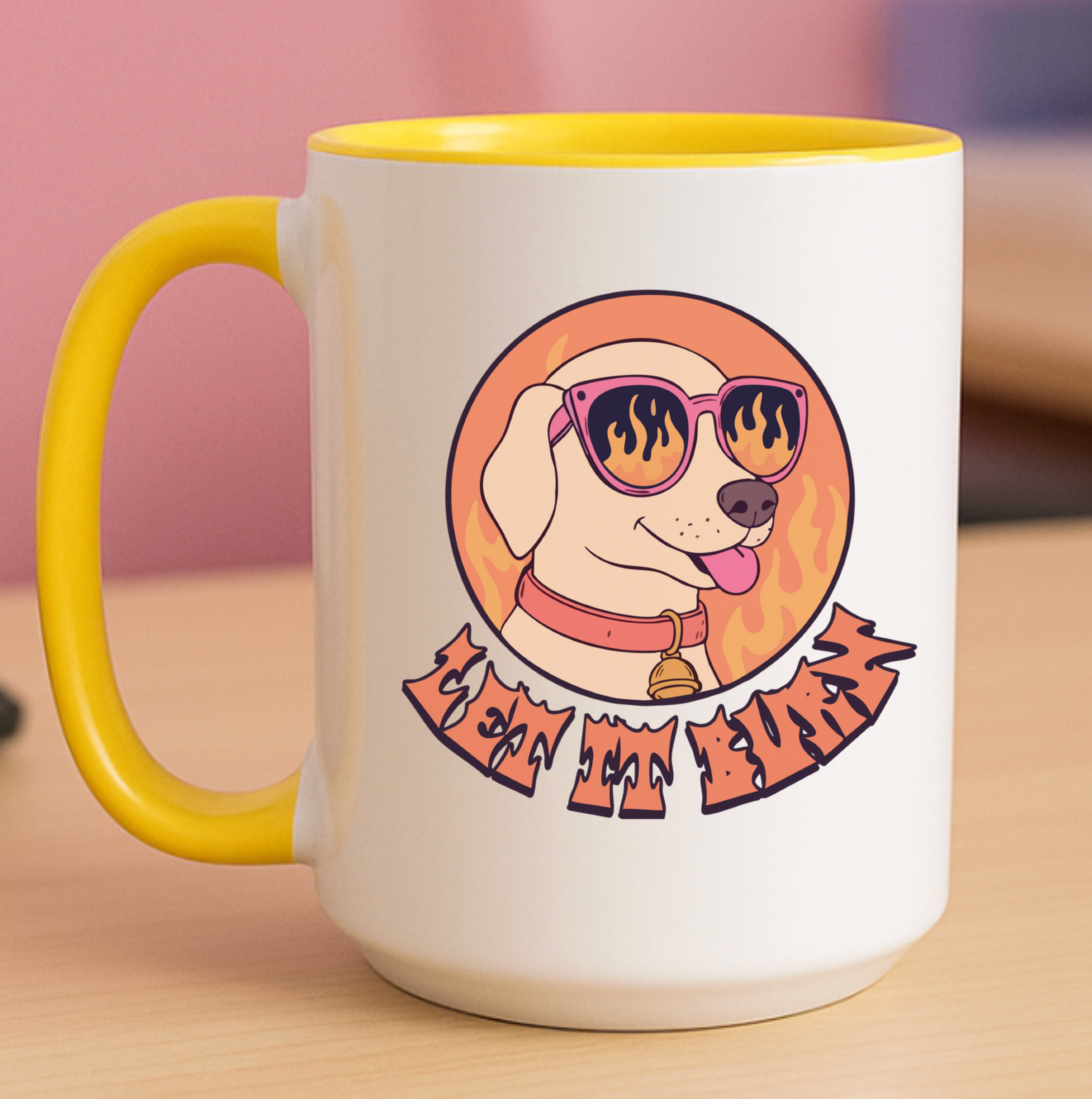 Let It Burn 15 oz Mug