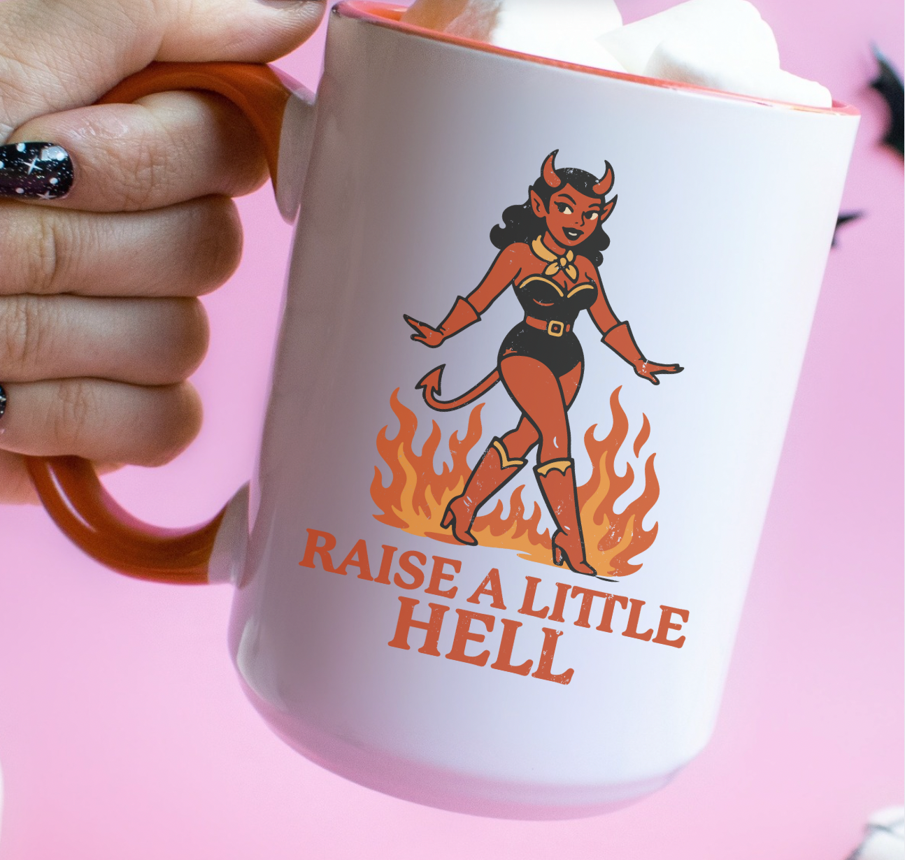 Raise A Little Hell 15 oz Mug