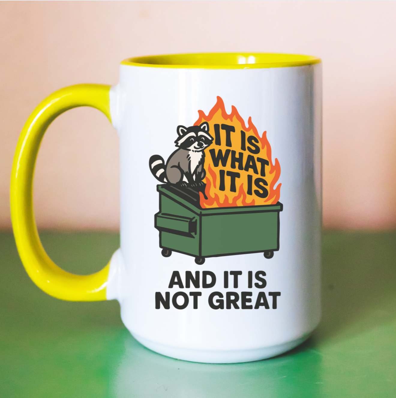 It Is What It Is And It Is Not Great 15 oz Mug
