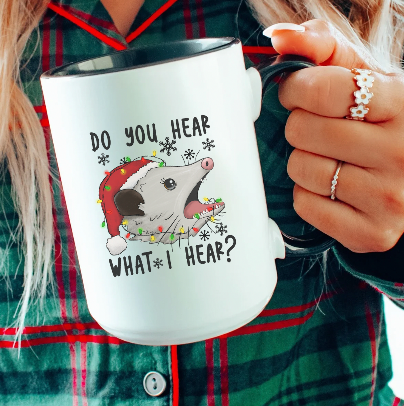 Do You Hear What I Hear 15 oz Mug