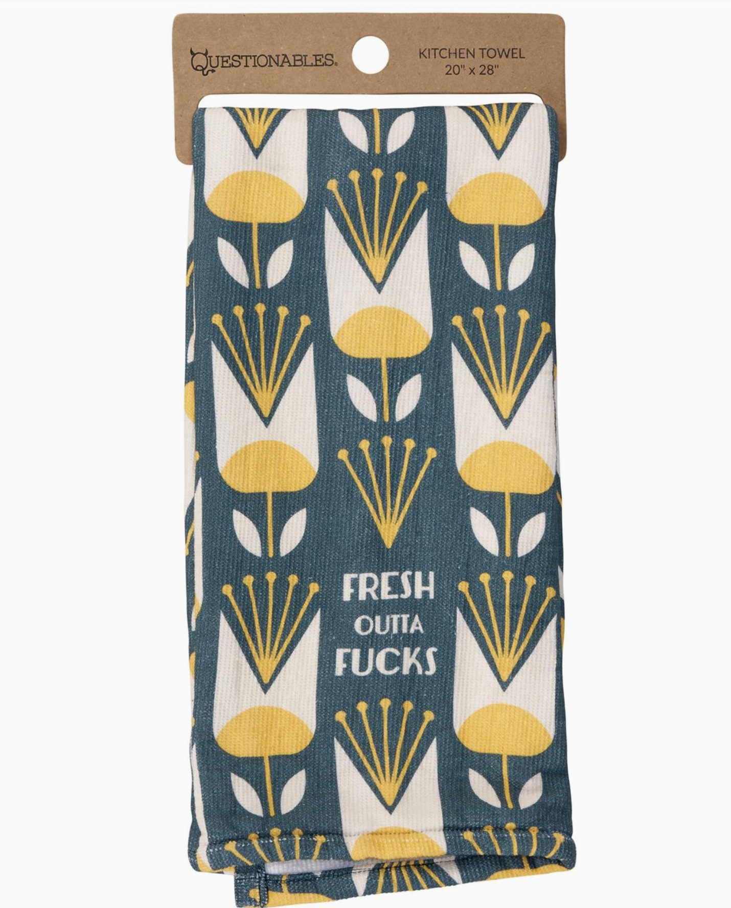 Fresh Out Of Fucks (Style 2) Kitchen Towel