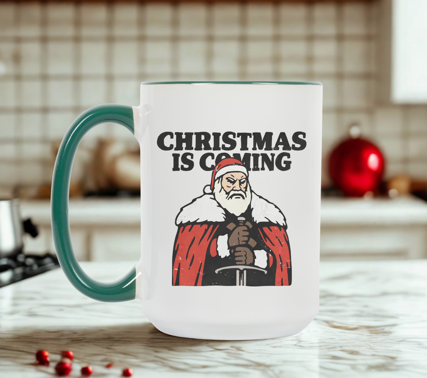 Christmas Is Coming 15 oz Mug