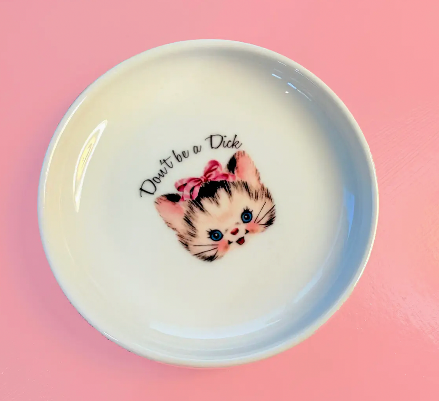 Don't Be A Dick Trinket Tray